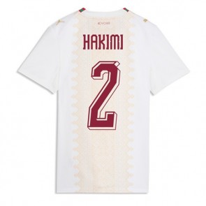 Marocko Achraf Hakimi #2 Bortatröja Dam VM 2026 Kortärmad